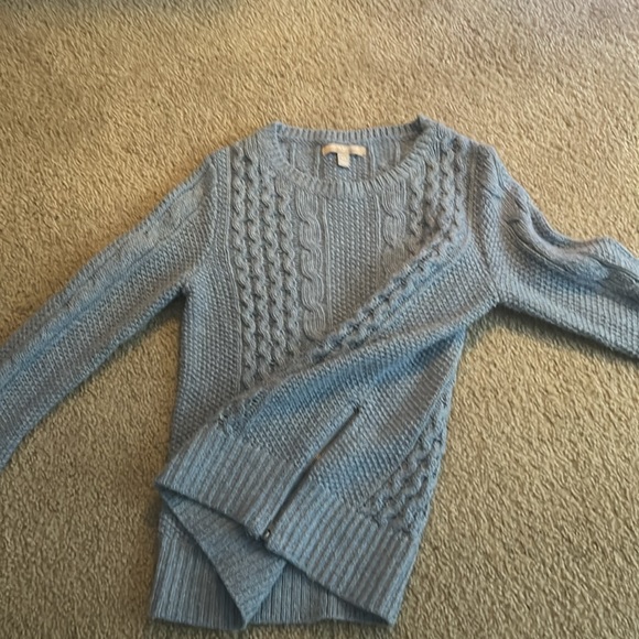 Banana republic blue side zip sweater - Picture 3 of 3